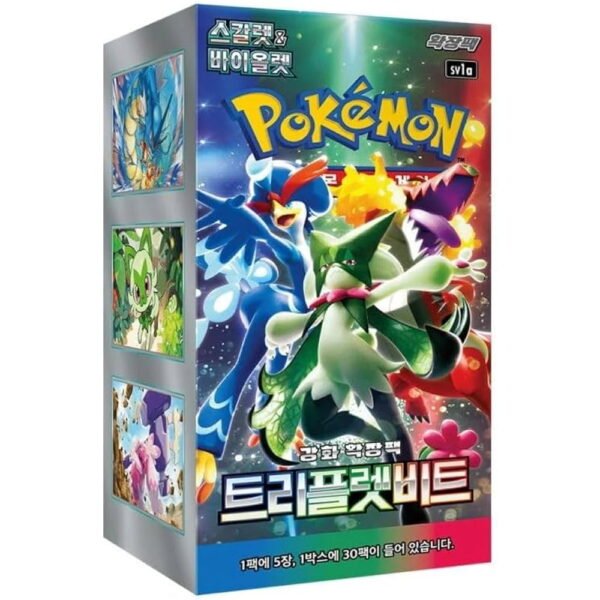 Booster Box Sellada - Triplet Beat - Koreano -  Cartas Pokemon Originales Tcg