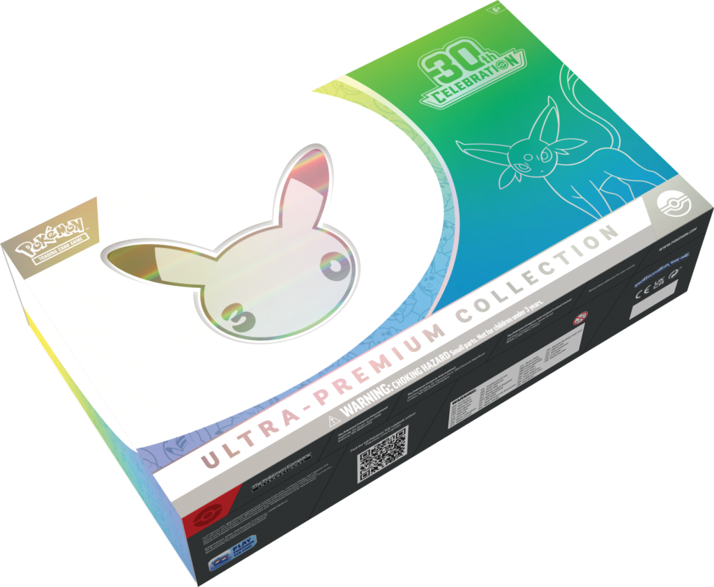 Caja de la Ultra-Premium Collection Day del set Pokemon TCG 30th Celebration